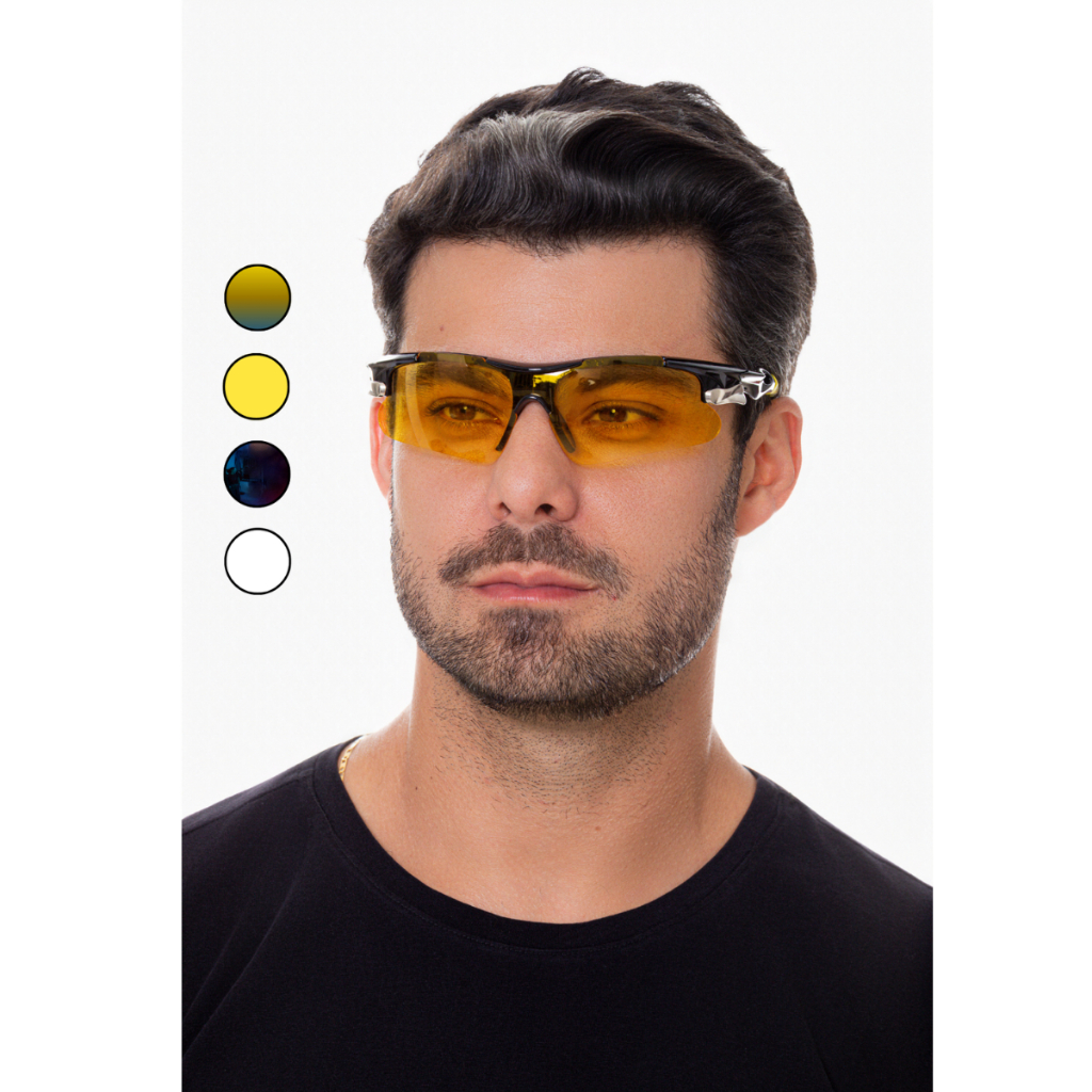 Óculos Ciclismo Corrida Proteção Uv Esportes Bike Ciclistas