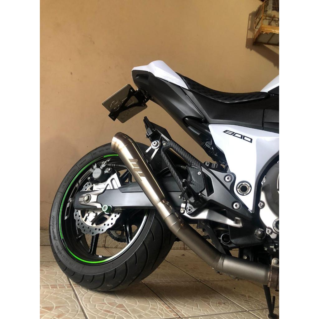 Ponteira Esportiva KAWASAKI Z800 Escapamento Megafone HP