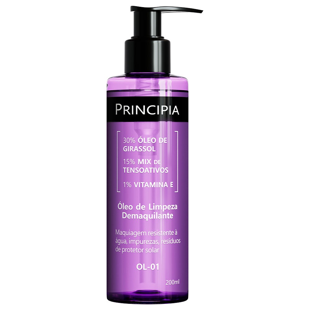 Óleo de Limpeza Demaquilante Principia OL-01