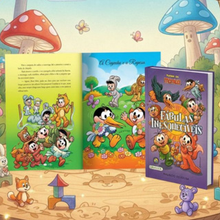 Turma da Mônica / Fábulas Inesquecíveis / Histórias ilustradas em Oferta na Shopee