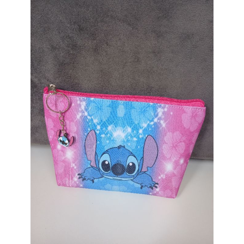 Necessaire Stitch com chaveiro