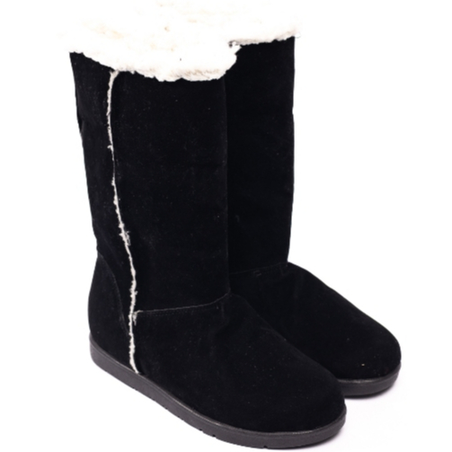 Bota Feminina Forrada Camurça Frio Pelo Neve Impermeável Lã Quentinha Modelo Premium Antiderrapante