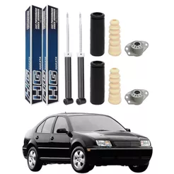 PAR AMORTECEDOR TRASEIRO BORA 2001 A 2012 NAKATA + KIT