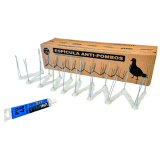 Espiculas Anti Pombos Plastwill Ratox Haste De Metal - 10m em Oferta na Shopee