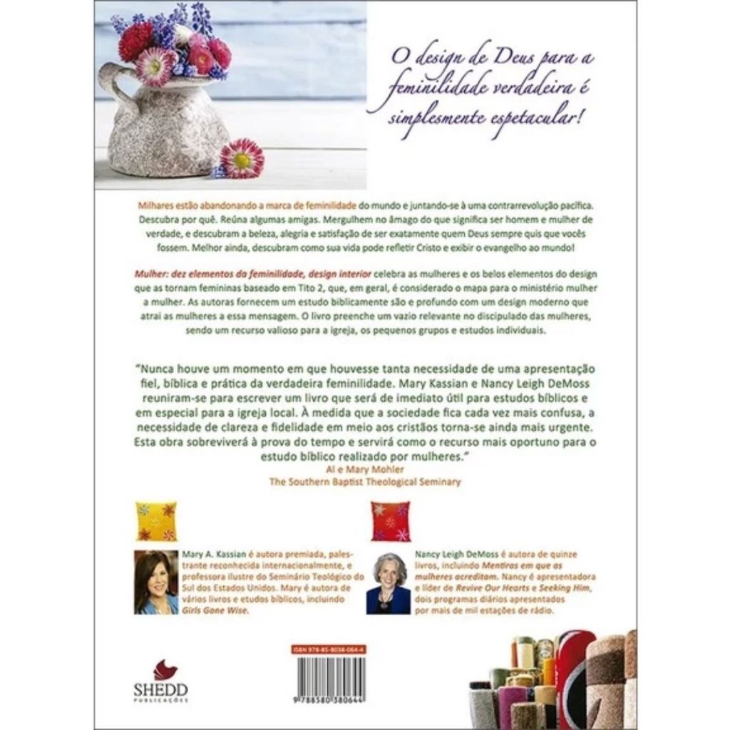 Detalhes do Mulher Dez Elementos Da Feminilidade Livro - Vol. 2 | Editora Shedd