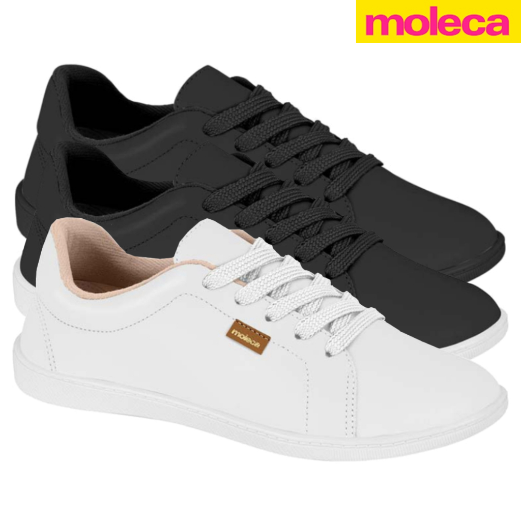 Tênis Feminino Moleca Casual Básico Napa Neo Modern Confortável Original