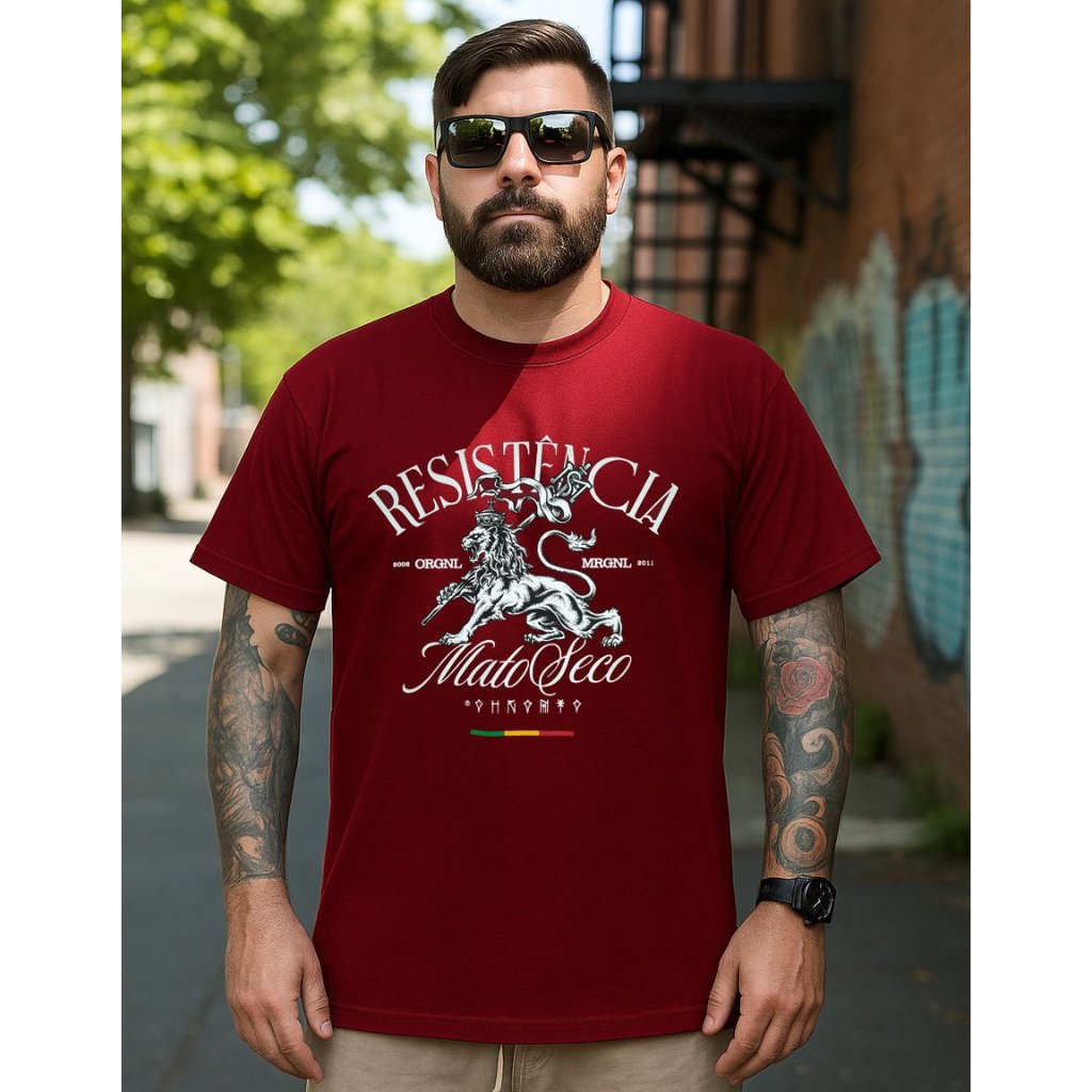 Camiseta Chronic 420 Mato Seco Collab Reggae Roots Original