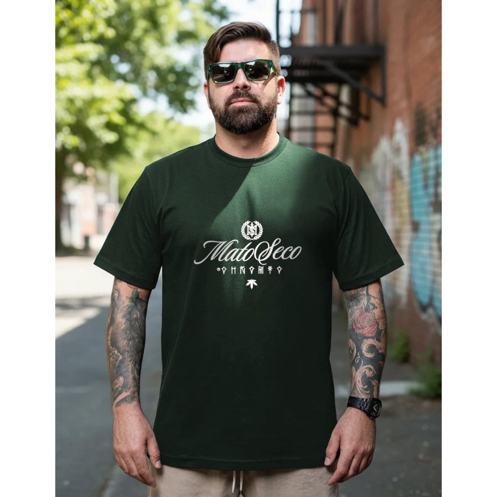 Camiseta Chronic 420 Mato Seco Reggae Roots Jamaica Original