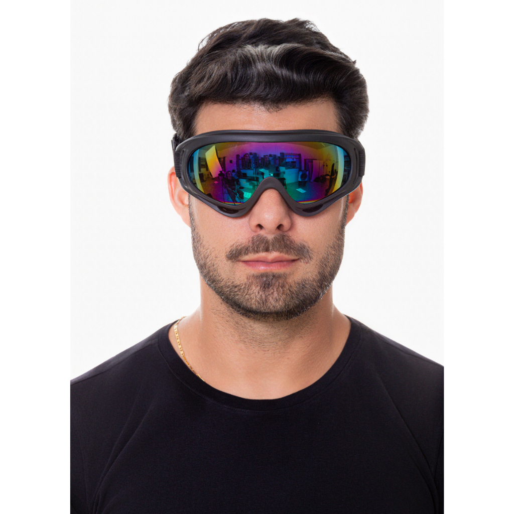 Óculos Jet Ski Snowboard Paintball Moto Esqui Esportivo Uv