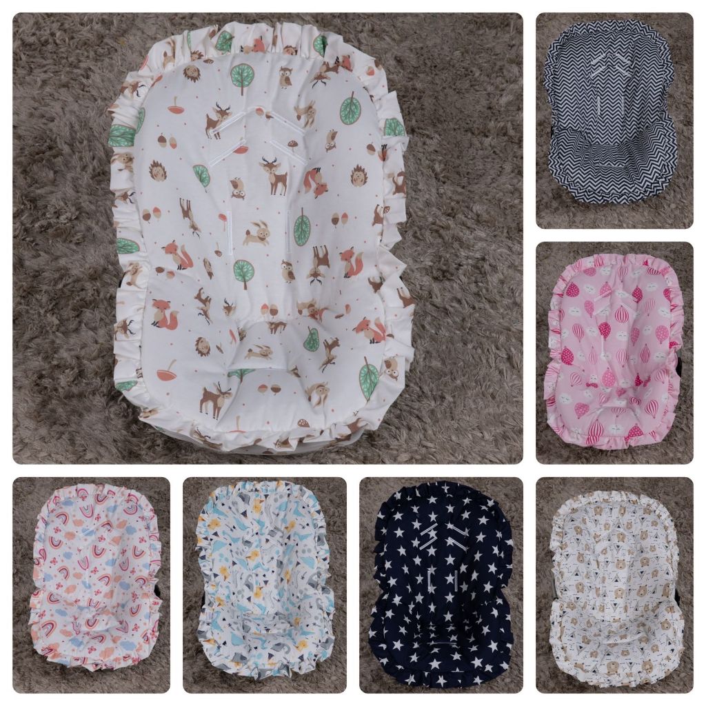 Capa Para Bebê Conforto Super Macia Universal 100% Algodão