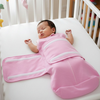 Saquinho Saco Bebê Dormir Com Abas (Reflexo de Moro) Sueddle Algodão Suedine em Oferta na Shopee