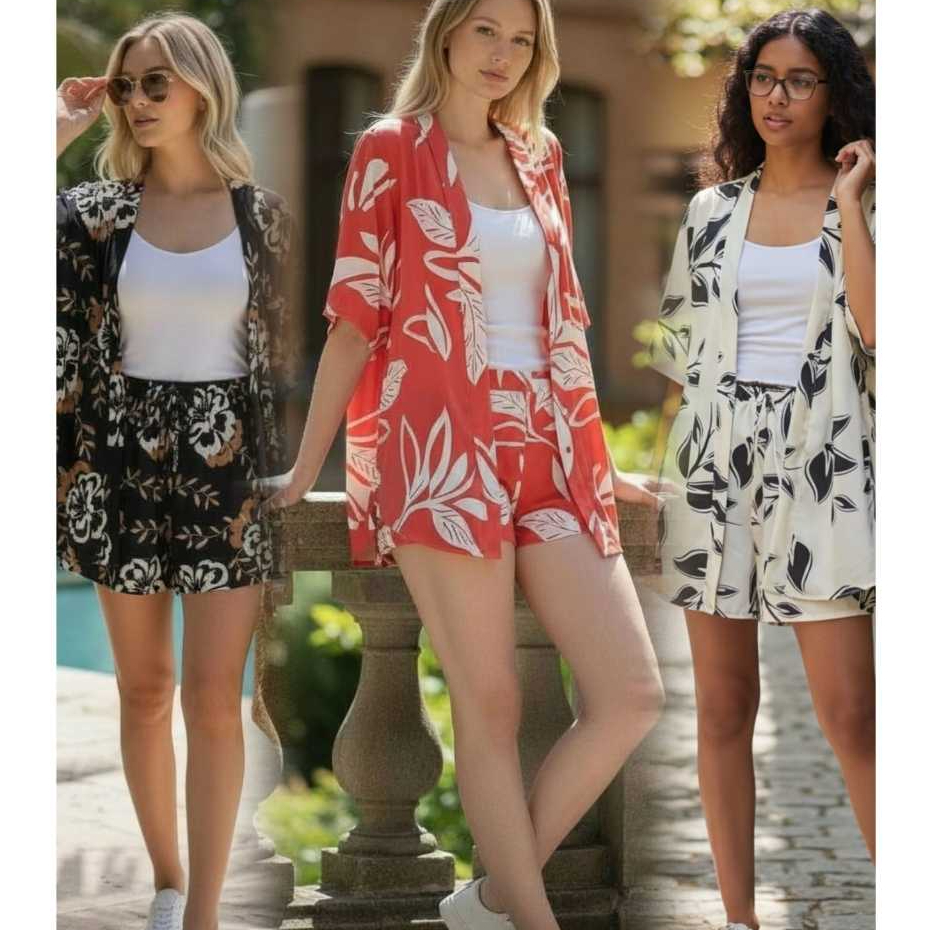 💫 Conjunto Kimono Feminino – Beleza Atemporal, Caimento Perfeito e Liberdade de Movimento M, G, GG