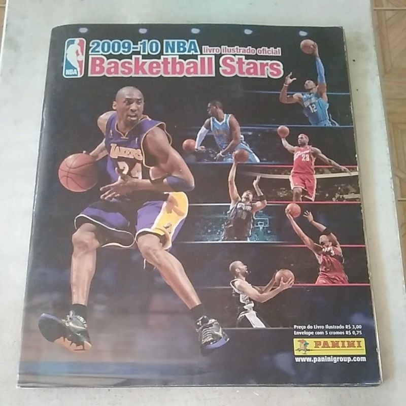 Álbum De Figurinhas Basketball Star 2009-10 Nba Completo