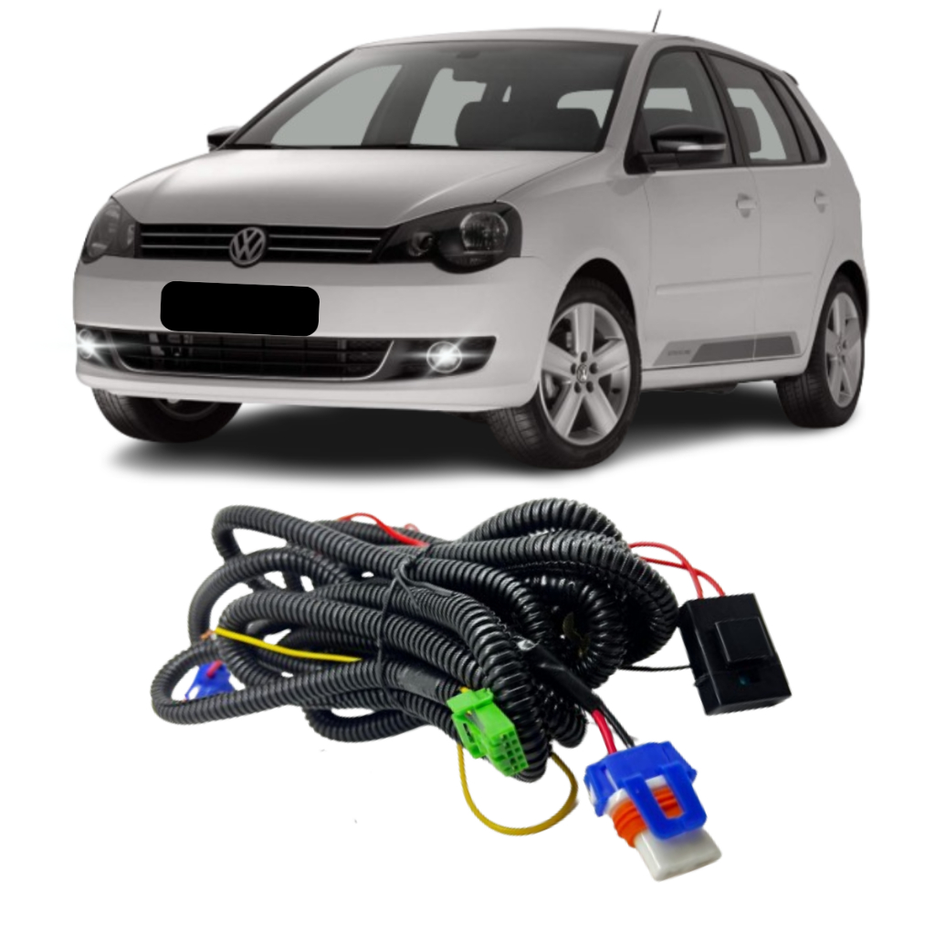 Chicote Farol De Milha Polo 2007 Até 2017 em Oferta na Shopee