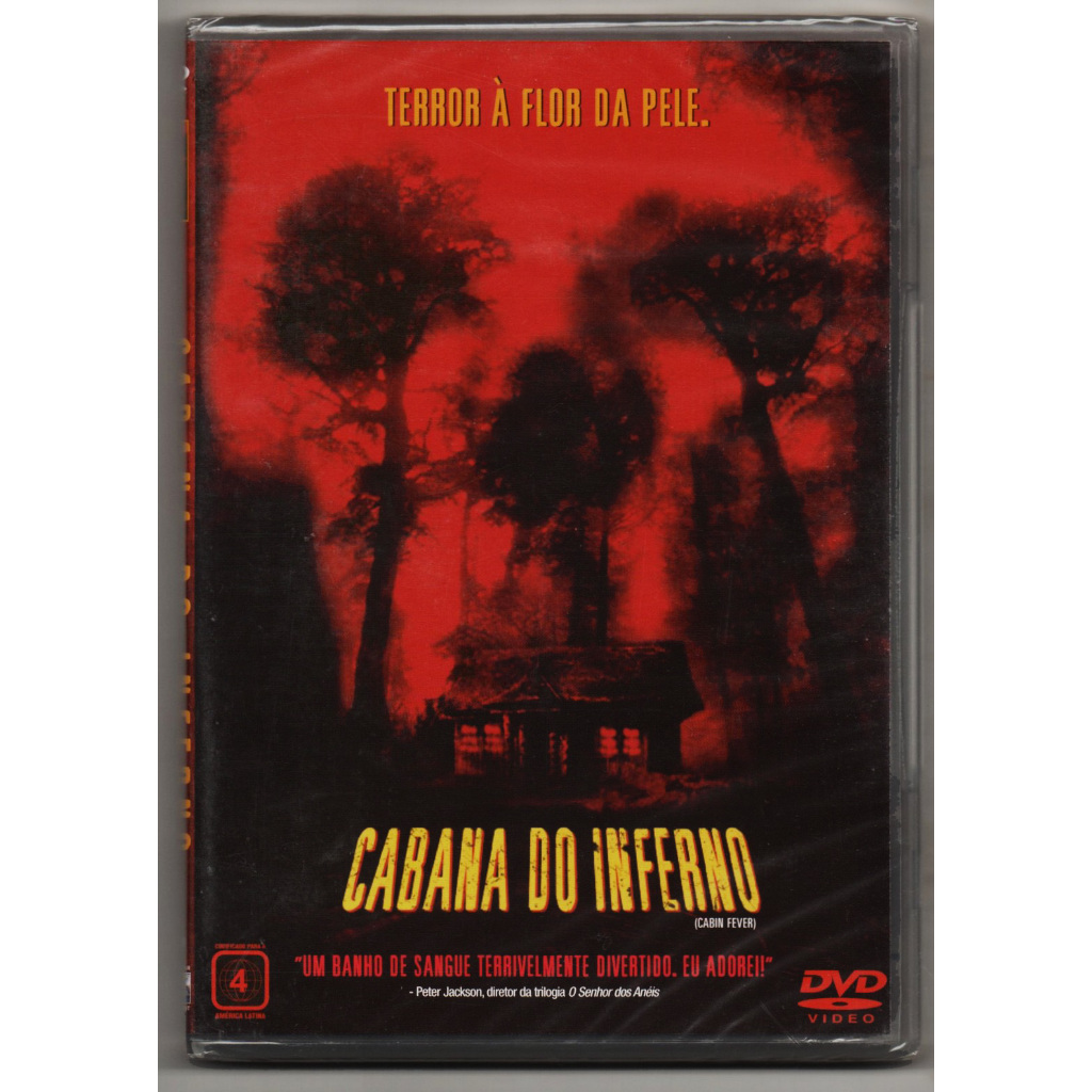 DVD Cabana do Inferno - Eli Roth - Lacrado