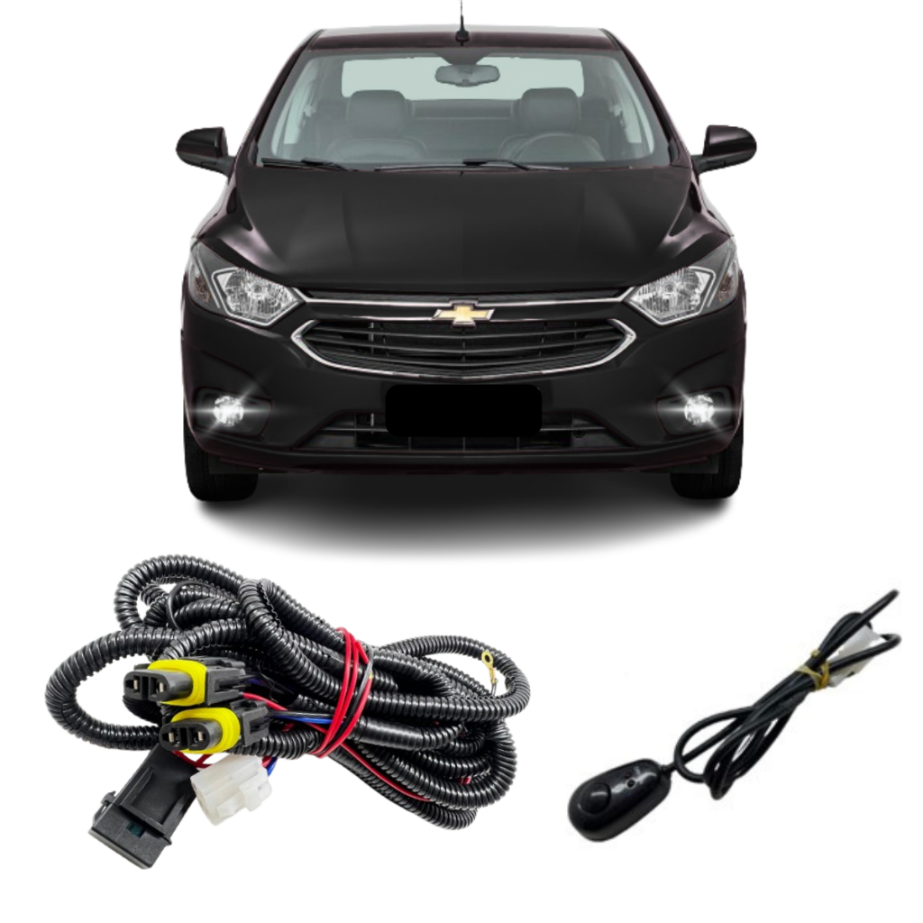 Chicote Farol De Milha Onix Todos Interruptor Colante em Oferta na Shopee