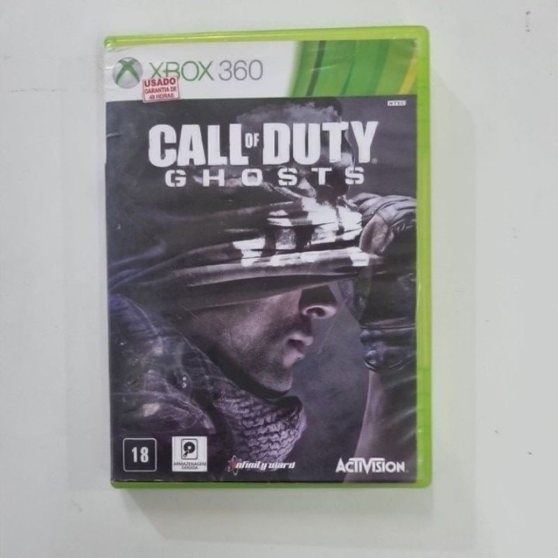 call of duty ghosts xbox 360 original midia fisica pra bloqueado