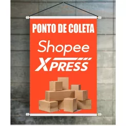 BANNER ARTE PRONTA - PONTO DE COLETA SHOPEE