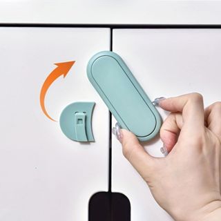 Kit 2x Trava de Segurança  Para Armarios Gavetas Segurança do Bebe Protege Bebe em Oferta na Shopee