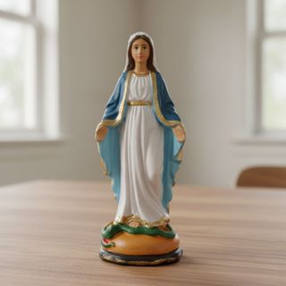 Imagem Nossa Senhora das Graças Resina Nobre 7cm em Oferta na Shopee