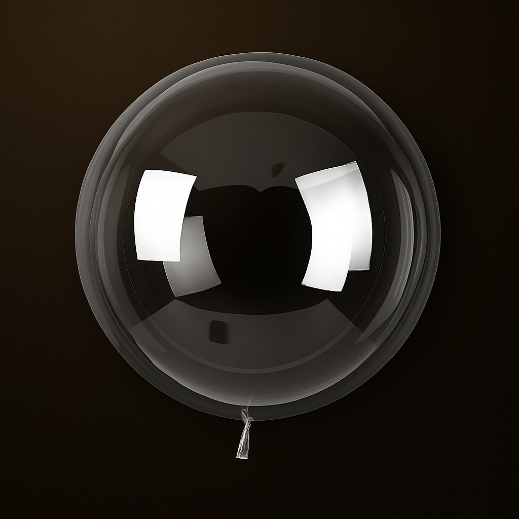 Kit 50 Unidades Balão Bubble 18 Polegadas - 45 Cm - Cristal em Oferta na Shopee