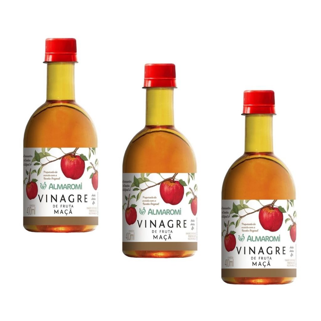 Kits Vinagre de Maçã 400ml - Almaromi em Oferta na Shopee