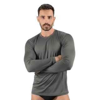 Camisa Proteção Solar Uv Masculina UV50+ Camiseta Segunda Pele Térmica Promoção Premium Várias Cores em Oferta na Shopee