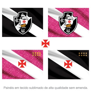 Bandeira Vasco da Gama Tecido Sublimado Decorativa P M G em Oferta na Shopee