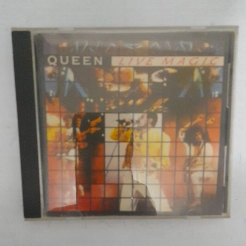 cd Queen live magic 1° edição nacional