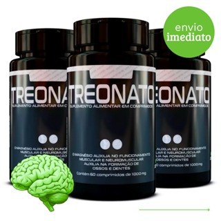 Magnésio L-Treonato 1000mg Treonato Puro 60 Comprimidos Suplemento Para Memória Foco Original em Oferta na Shopee