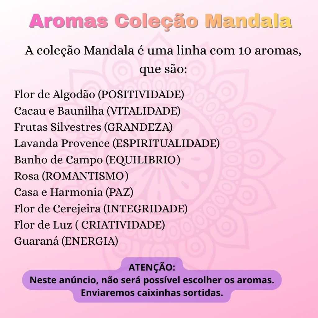 Kit Incenso Coleção Mandala Sortidos + Porta Incenso |100% Natural | ESCOLHA SEU KIT