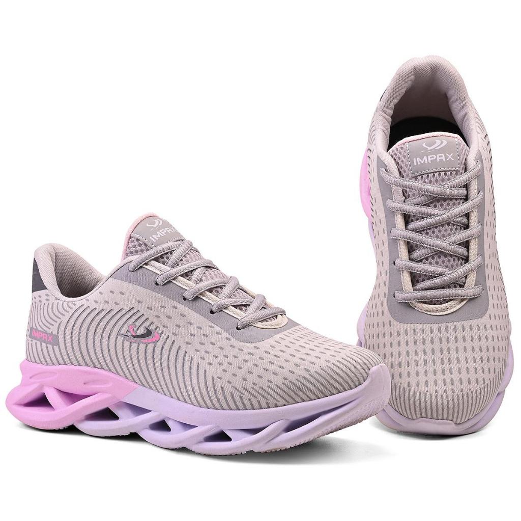 Tênis Feminino Esportivo Elegante Estiloso Moderno Confortável Resistente Treino Academia