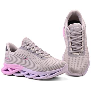 Tênis Feminino Esportivo Elegante Estiloso Moderno Confortável Resistente Treino Academia em Oferta na Shopee