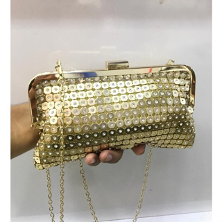 Bolsa clutch de luxo para noite com strass brilhantes e cristais,  mulheres de casamento Festas#HX23-29 em Oferta na Shopee