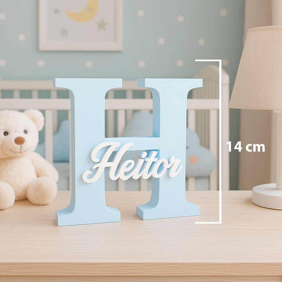 Letreiro Personalizado Infantil para Decoração de Quartos de Bebê Ideal para Presentes e Chá de Bebê em Oferta na Shopee