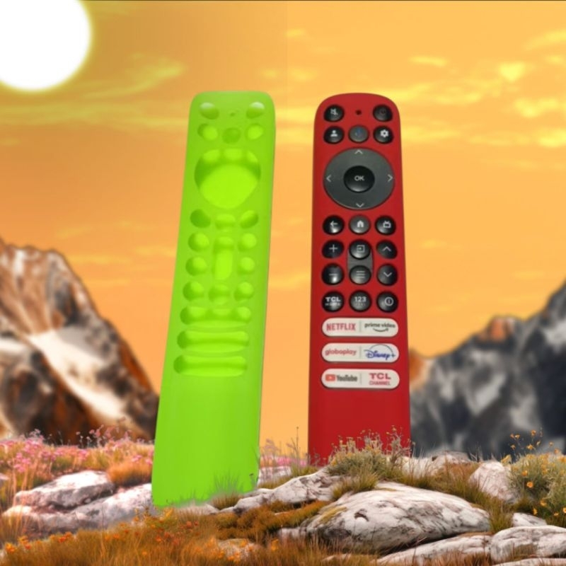 Capa Para Controle Remoto Silicone TCL SEMP TCL TOSHIBA Smart TV Google Tv 7998-12