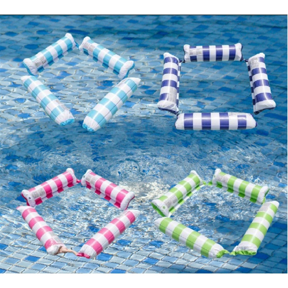 Boia Flutuante Inflável Piscina Quatro Lados Verão Praia Clube Lazer Diversão Aquática