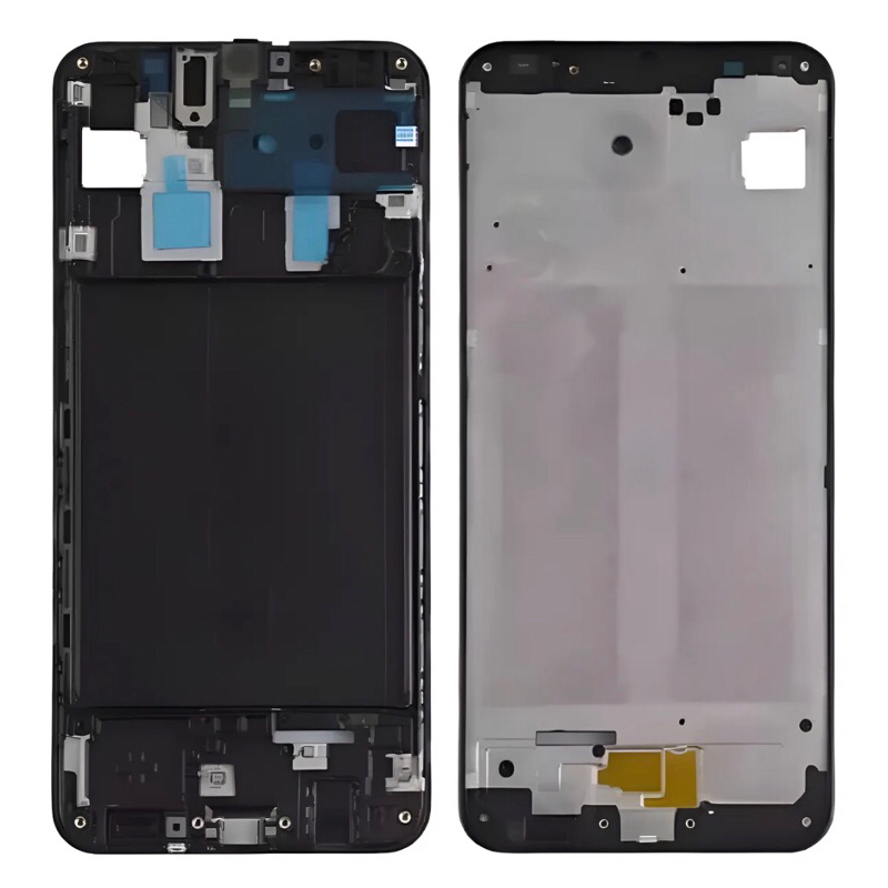 Aro Chassi Carcaça Compatível Samsung A20 A205 Preto