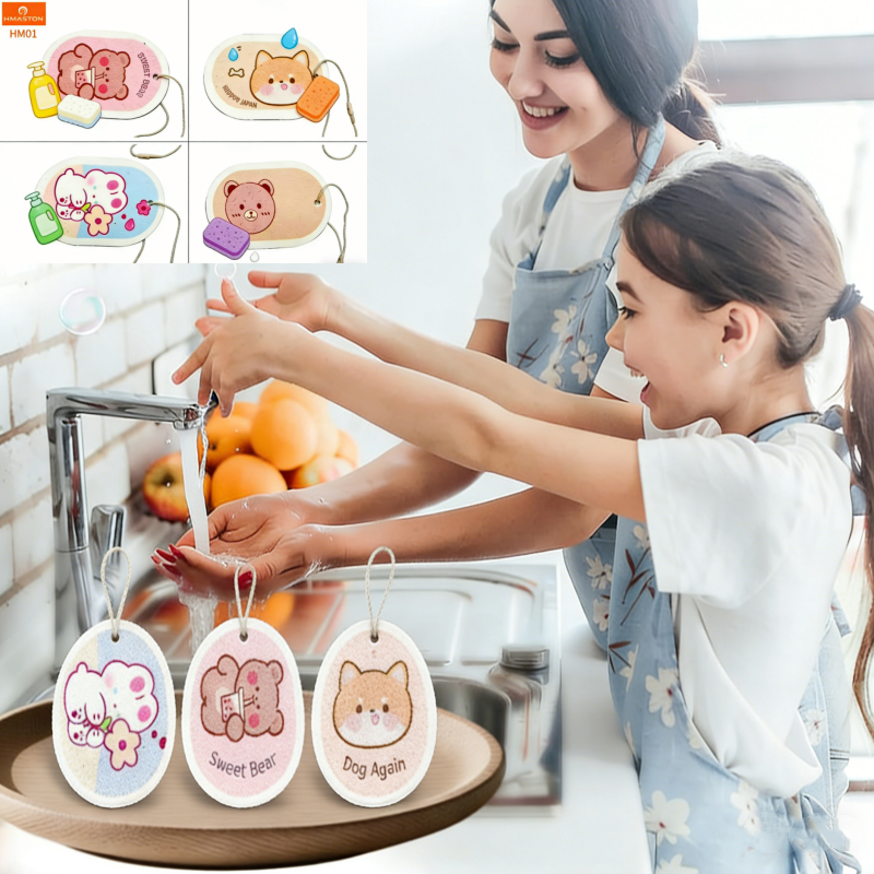 4 Peças Esponja Nano Limpador Mágico - Lavagem de Louça Doméstica Escova de Cozinha Anti-Sujeira