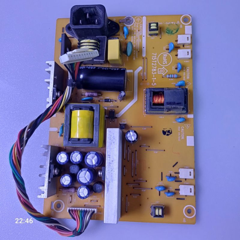 Placa Fonte Tv Aoc L22w831 715t2783-1-5