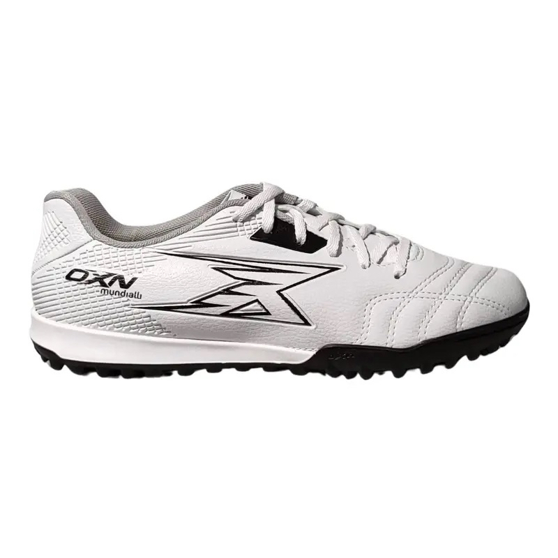CHUTEIRA SOCIETY OXN MUNDIALLI 4 PRO PVC ADULTO MACIA LEVE RESISTENTE - BRANCO/PRETO