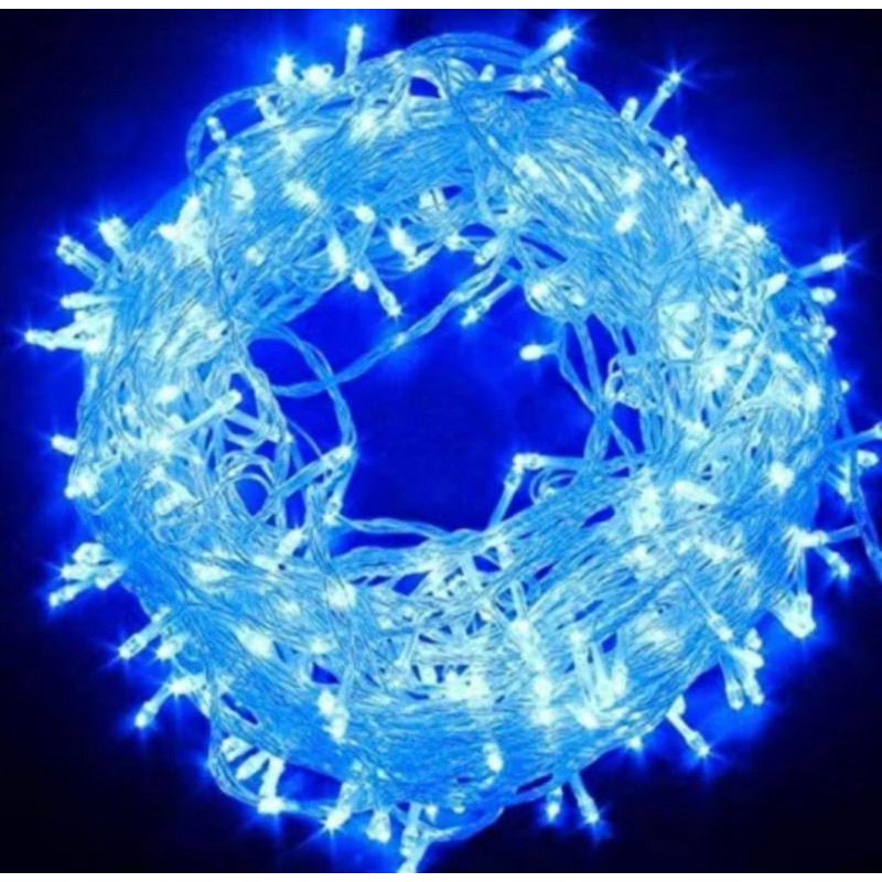PISCA PISCA DE LED FIO TRANSPARENTE | TAM.: 10 METROS | COM 100 LEDS | 110 VOLTS | DECORAÇÃO ÁRVORE DE NATAL | CASA