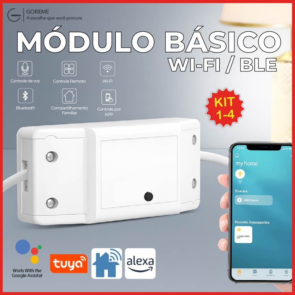 Interruptor Sonoff Inteligente GMART Automação Residencial Wi-fi Original em Oferta na Shopee