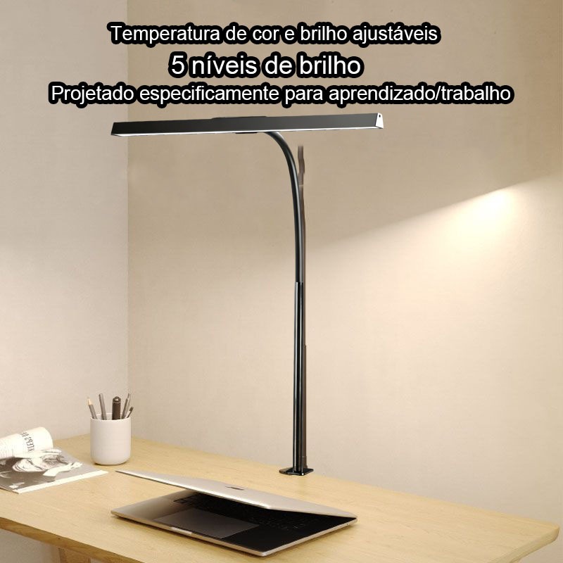 Luminária De Mesa LED Com Ângulo Ajustável luz de beleza Adequada Para Escritório E Estudo Transmissão ao Vivo
