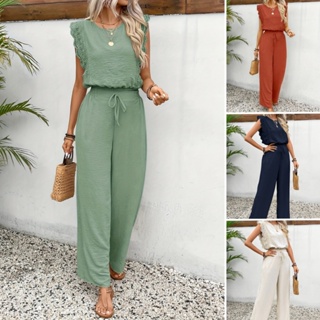 Conjunto De Curtos Com Acabamento Em Renda Exclusivo E Elegante Sem Mangas Para Mulheres em Oferta na Shopee