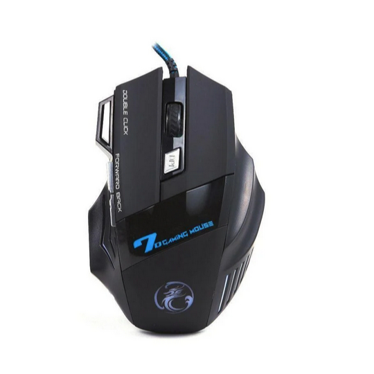 Game Mouse Óptico X7  Gm-700 300 Dpi Para Jogos Mouse Gamer, Usb, X7 Gaming, 2400dpi, Led, Sport, 7 Botões
