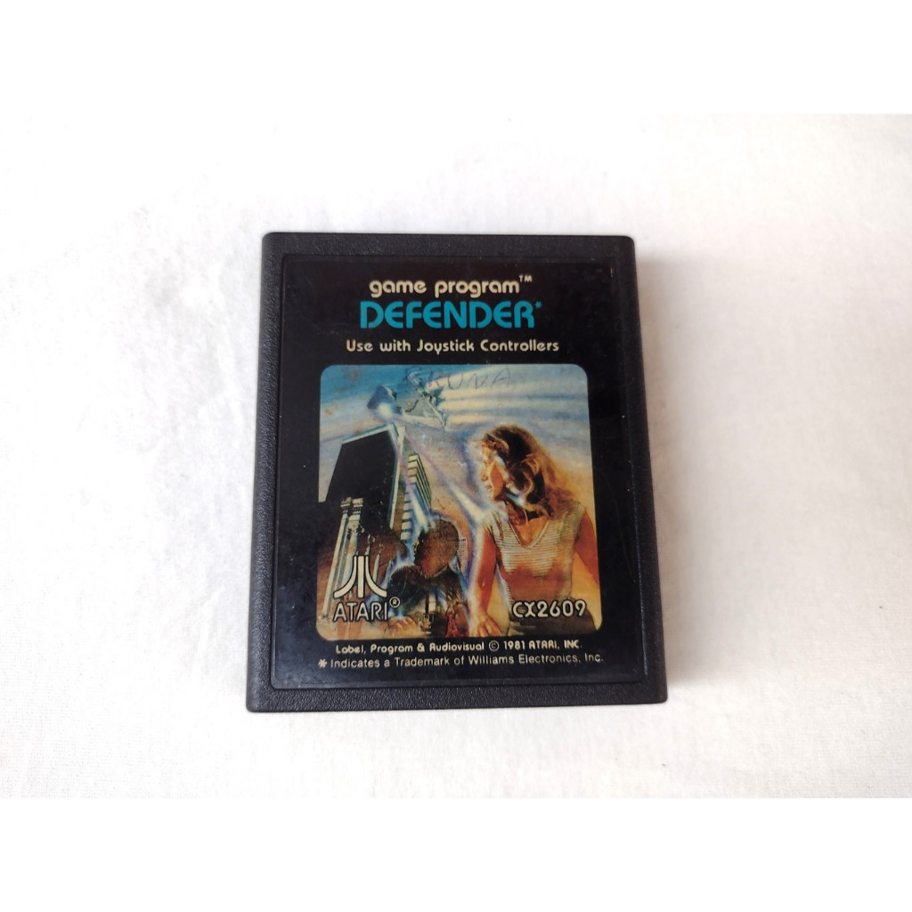 Defender - Cartucho Original Game Program Para Atari 2600