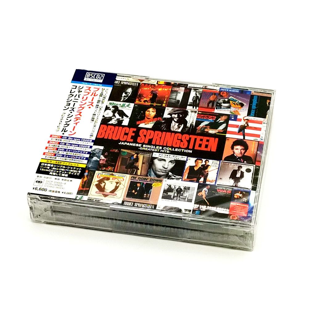 Bruce Springsteen Singles Collection CD + DVD Blu-spec Dos Maiores Sucessos