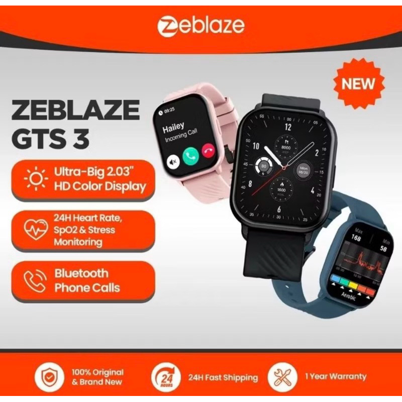 Smartwatch Zeblaze Gts 3 - Comprar com Melhor Preço em Aparelhos Vestíveis