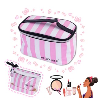 Kit Necessaire Para Acessórios de Maquiagem/Caixa de Armazenamento de Bolsa Cosmética em Oferta na Shopee